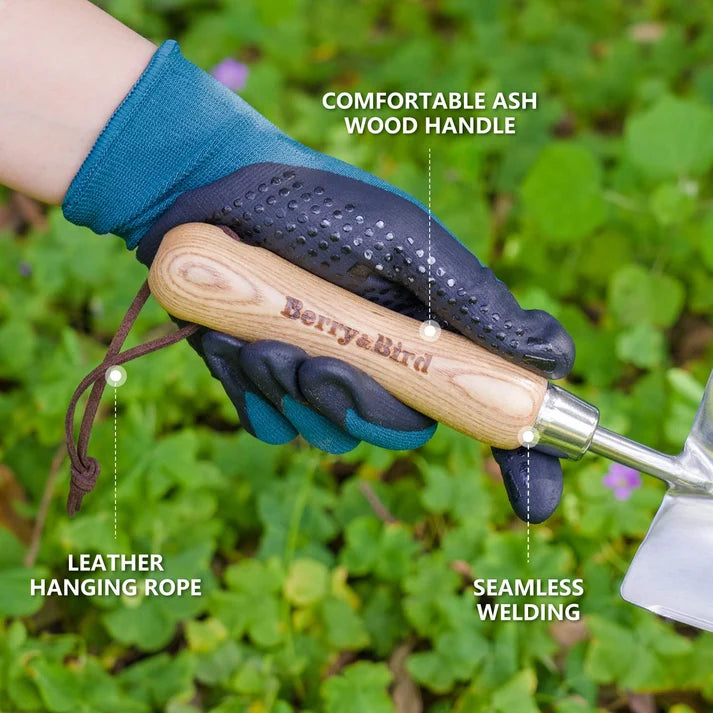 Wood-Handle Garden Trowel