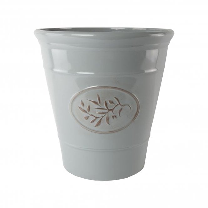 Olive Ceramic Patio Planter