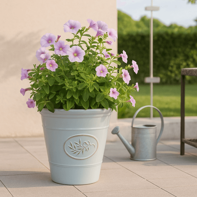 Olive Ceramic Patio Planter