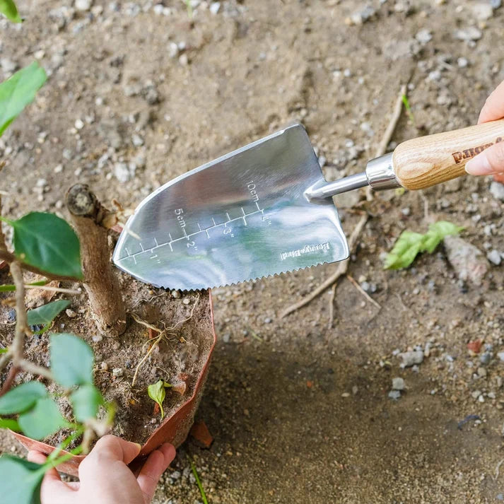 Wood-Handle Garden Trowel